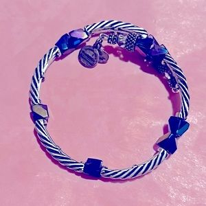 Alex and Ani Vintage Sixty Six energy technology bracelet